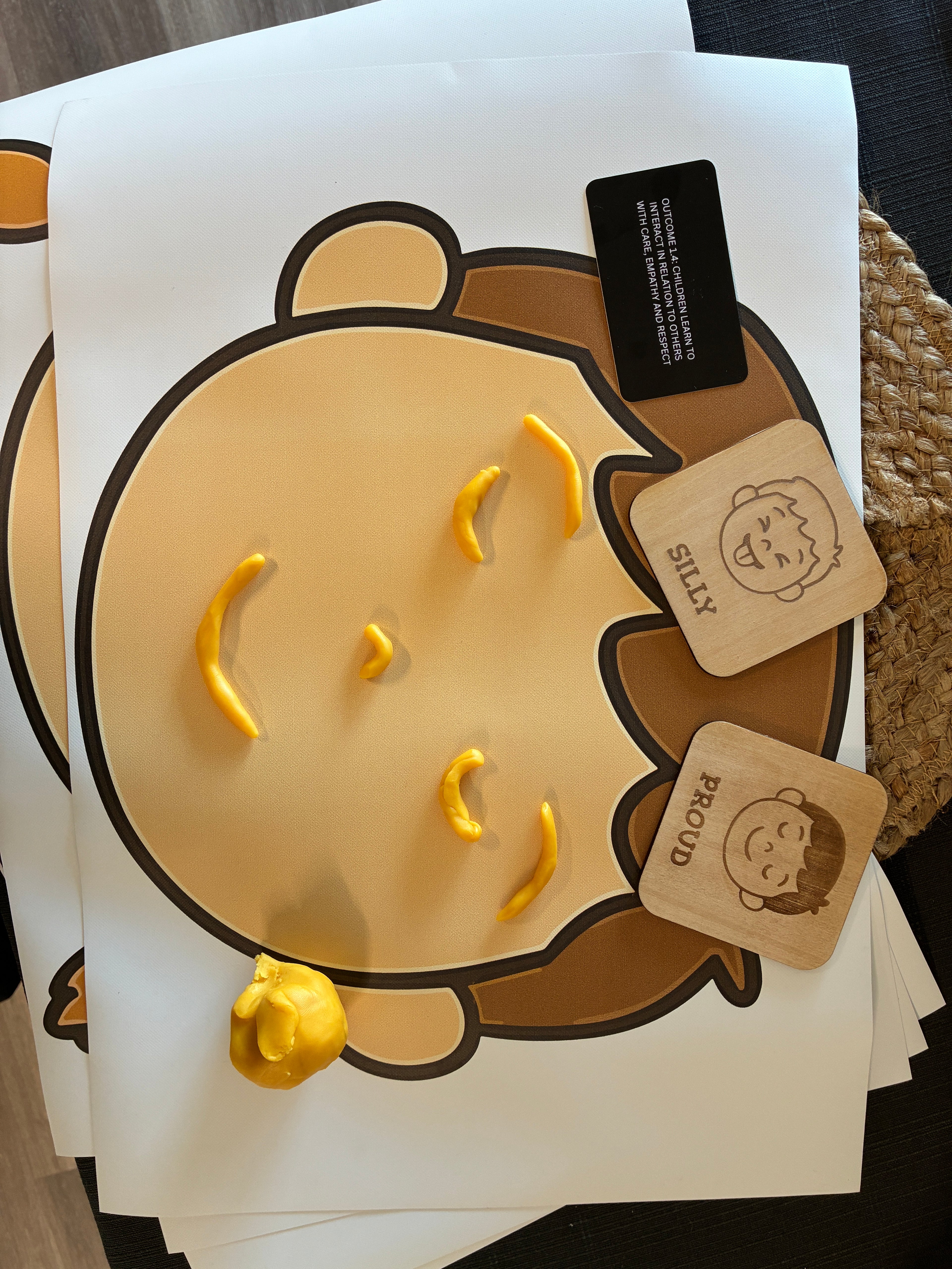 Wooden Emotions Cards – Help Little Ones Name What They Feel