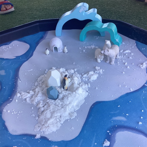 Arctic Sensory Tray Insert – Transform Your Tuff Tray Instantly