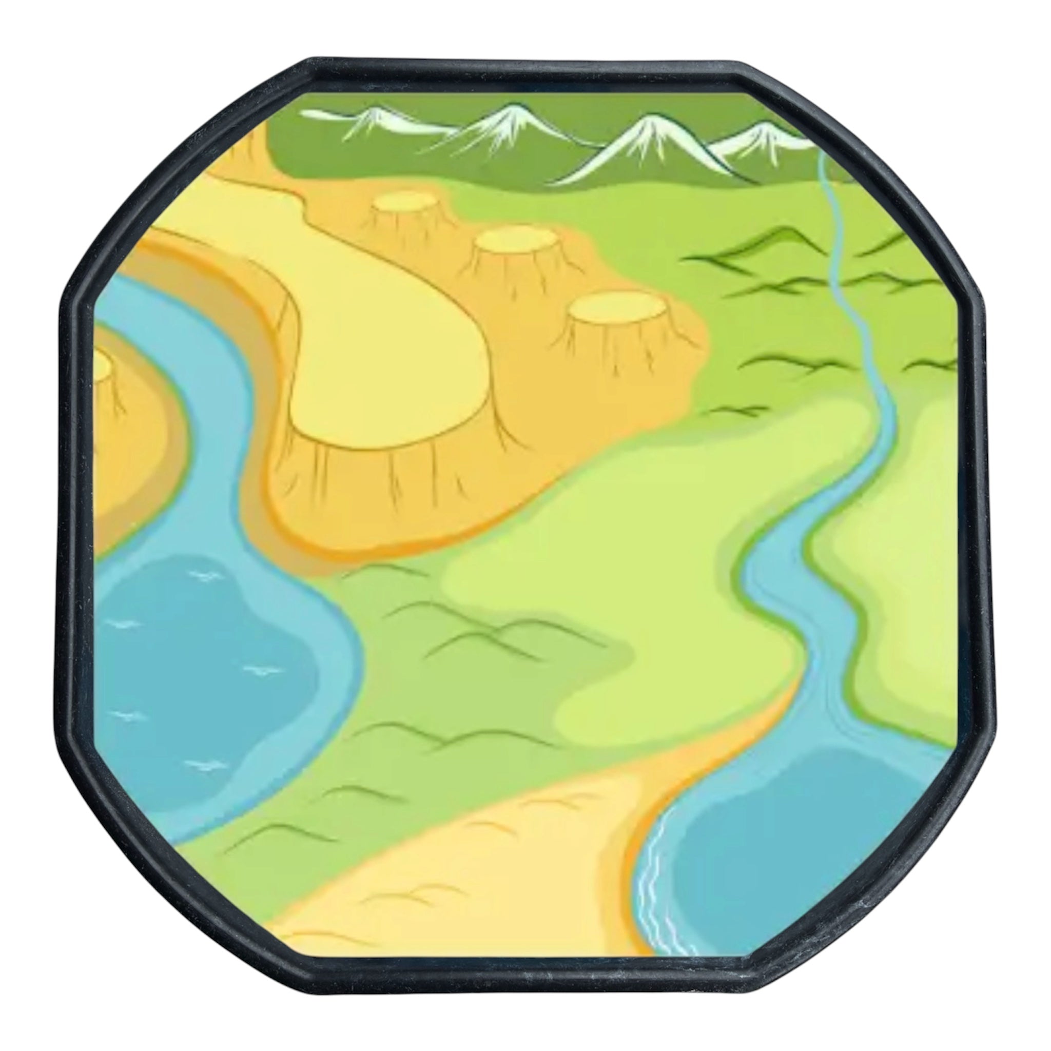 Prehistoric Landscape Theme Sensory Tray Insert