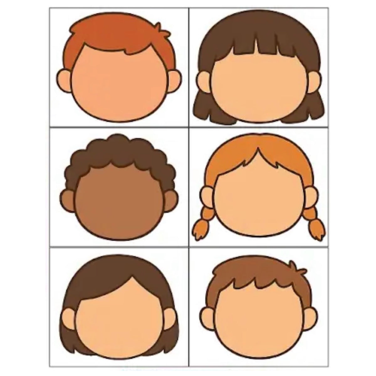 Emotion Faces Playdough Mats Set of 6 – Emotional Literacy for Kids ...