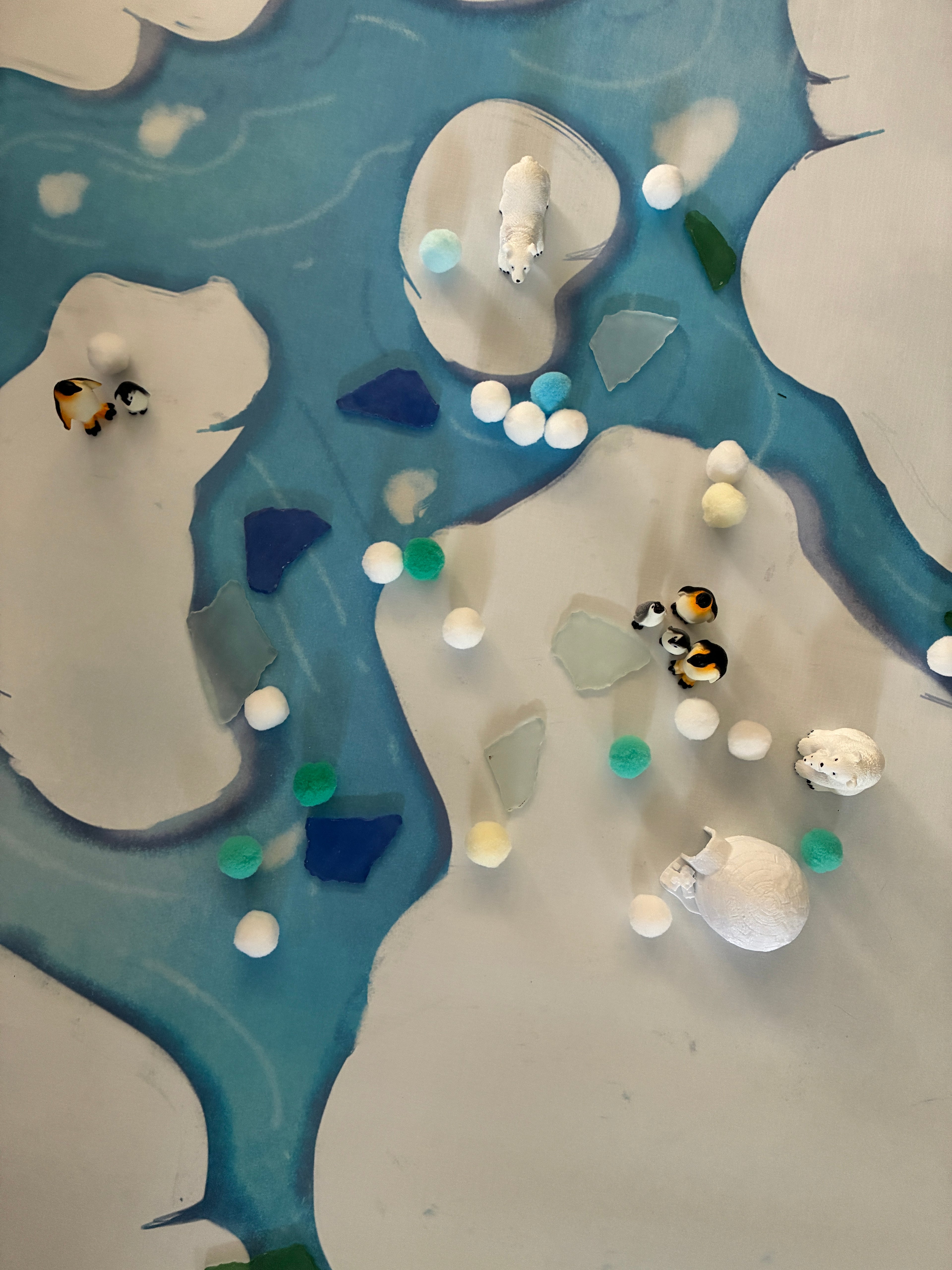 Arctic theme Sensory Tray insert